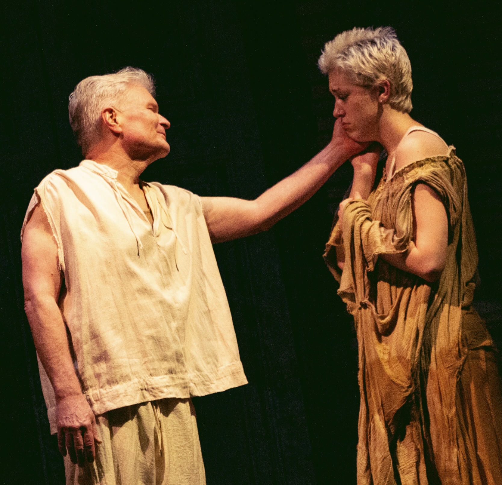 Ward as Cinyras carressing his daughter.