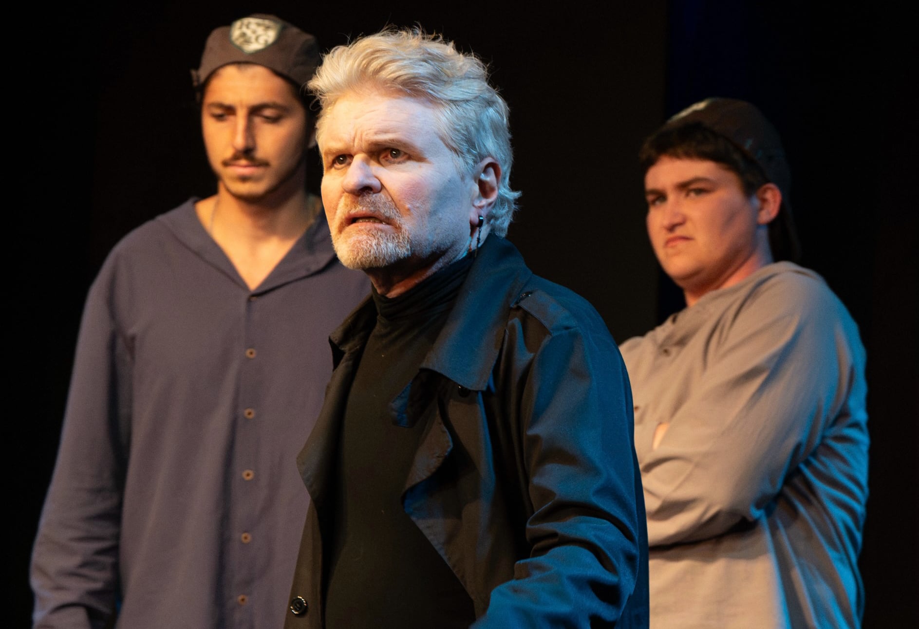 Ward as The Player with Rosencrantz & Guildenstern.
